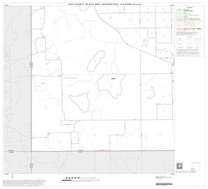 Primary view of object titled '1990 Census County Block Map (Recreated): Dickens County, Block 7'.