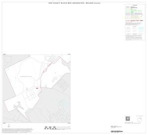 Primary view of object titled '1990 Census County Block Map (Recreated): Walker County, Inset A03'.