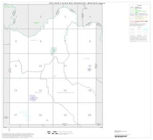Primary view of object titled '1990 Census County Block Map (Recreated): Montague County, Index'.