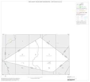 1990 Census County Block Map (Recreated): Jeff Davis County, Index