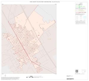 1990 Census County Block Map (Recreated): Ellis County, Inset G01