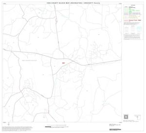Primary view of object titled '1990 Census County Block Map (Recreated): Crockett County, Block 9'.