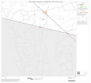 Primary view of object titled '1990 Census County Block Map (Recreated): Jeff Davis County, Block 10'.
