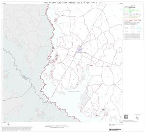 Primary view of object titled '1990 Census County Block Map (Recreated): San Augustine County, Block 5'.