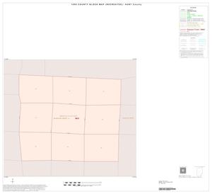 1990 Census County Block Map (Recreated): Hunt County, Inset F01