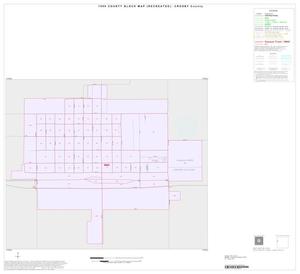 Primary view of object titled '1990 Census County Block Map (Recreated): Crosby County, Inset B01'.