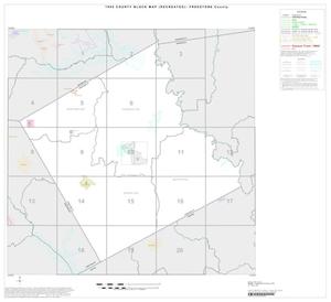 1990 Census County Block Map (Recreated): Freestone County, Index
