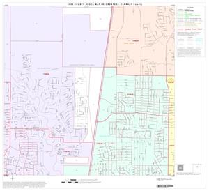 Primary view of object titled '1990 Census County Block Map (Recreated): Tarrant County, Block 26'.