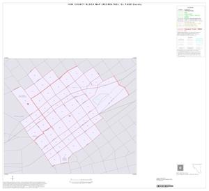 1990 Census County Block Map (Recreated): El Paso County, Inset D01