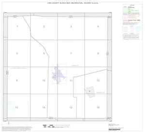 1990 Census County Block Map (Recreated): Scurry County, Index