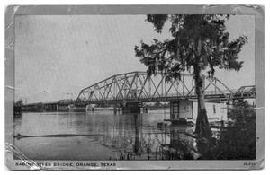 [Photograph of Sabine River Bridge]