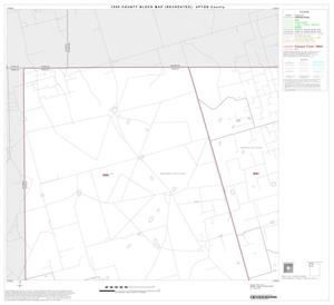 Primary view of object titled '1990 Census County Block Map (Recreated): Upton County, Block 1'.