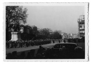 Primary view of [General DeGaulle Leaving Notre Dame]