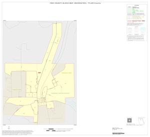 1990 Census County Block Map (Recreated): Tyler County, Inset A01