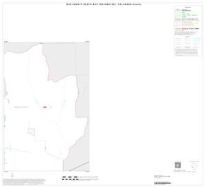 1990 Census County Block Map (Recreated): Colorado County, Inset F02