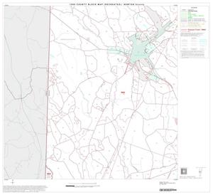 Primary view of object titled '1990 Census County Block Map (Recreated): Newton County, Block 5'.