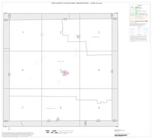 Primary view of object titled '1990 Census County Block Map (Recreated): Lynn County, Index'.