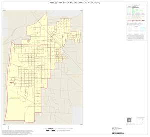 1990 Census County Block Map (Recreated): Hunt County, Inset C01