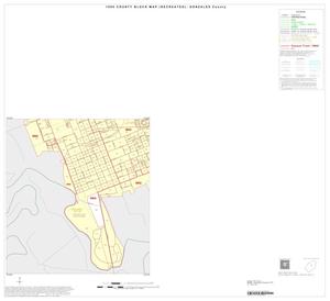 1990 Census County Block Map (Recreated): Gonzales County, Inset D03