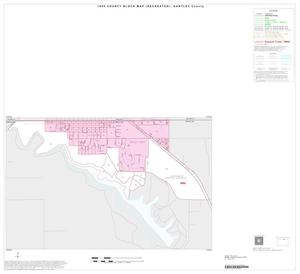 Primary view of object titled '1990 Census County Block Map (Recreated): Hartley County, Inset A01'.