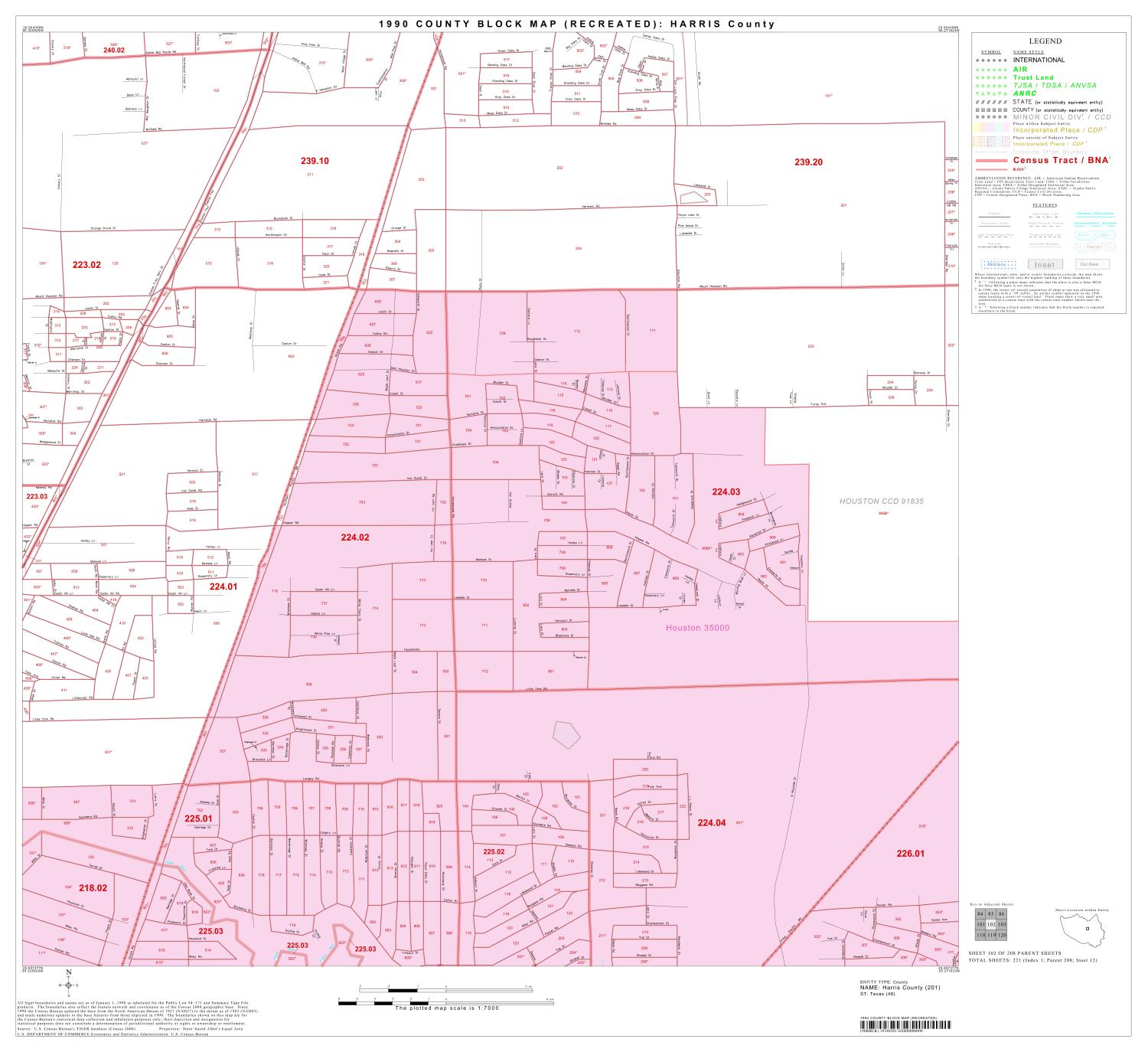 1990 Census County Block Map (Recreated): Harris County, Block 102
                                                
                                                    [Sequence #]: 1 of 1
                                                