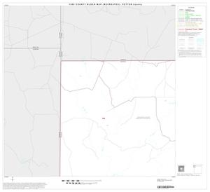 Primary view of object titled '1990 Census County Block Map (Recreated): Potter County, Block 1'.