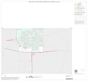 1990 Census County Block Map (Recreated): Runnels County, Inset A02