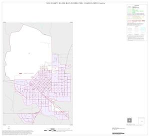 Primary view of object titled '1990 Census County Block Map (Recreated): Shackelford County, Inset A01'.