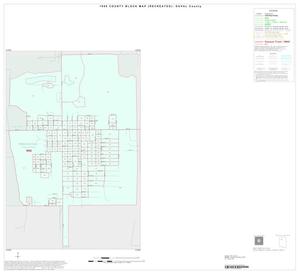 Primary view of object titled '1990 Census County Block Map (Recreated): Duval County, Inset A01'.