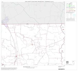 1990 Census County Block Map (Recreated): Cherokee County, Block 2