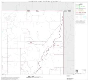 Primary view of object titled '1990 Census County Block Map (Recreated): Hansford County, Block 3'.