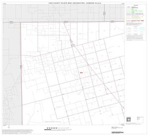 Primary view of object titled '1990 Census County Block Map (Recreated): Dawson County, Block 1'.