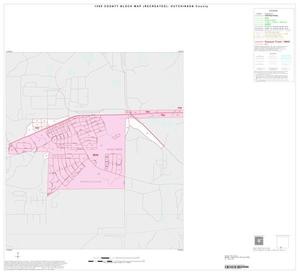 1990 Census County Block Map (Recreated): Hutchinson County, Inset D03
