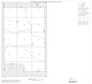 Primary view of object titled '1990 Census County Block Map (Recreated): Duval County, Index'.