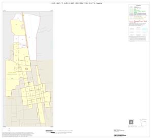 1990 Census County Block Map (Recreated): Smith County, Inset A01