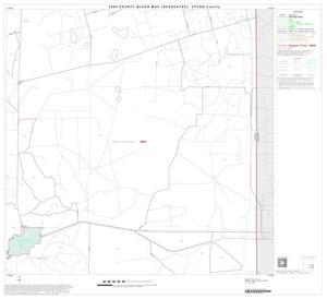 Primary view of object titled '1990 Census County Block Map (Recreated): Upton County, Block 9'.