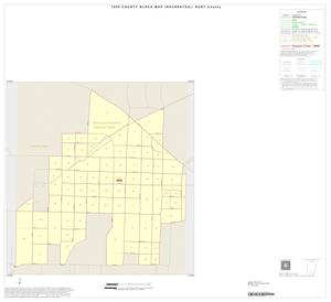 1990 Census County Block Map (Recreated): Hunt County, Inset A01