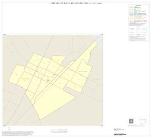 1990 Census County Block Map (Recreated): Ellis County, Inset L01