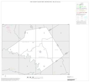 Primary view of object titled '1990 Census County Block Map (Recreated): Mills County, Index'.