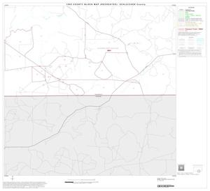 Primary view of object titled '1990 Census County Block Map (Recreated): Schleicher County, Block 11'.