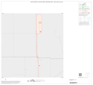 1990 Census County Block Map (Recreated): Baylor County, Inset A01