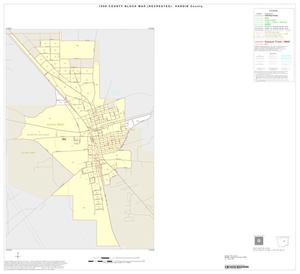 Primary view of object titled '1990 Census County Block Map (Recreated): Hardin County, Inset B01'.