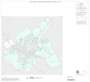 Primary view of object titled '1990 Census County Block Map (Recreated): Dimmit County, Inset B01'.