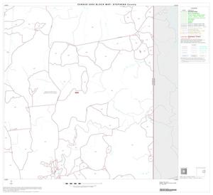 Primary view of object titled '2000 Census County Block Map: Stephens County, Block 8'.