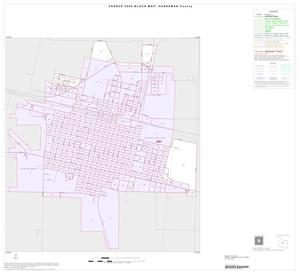 Primary view of object titled '2000 Census County Block Map: Hardeman County, Inset C01'.