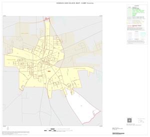 Primary view of object titled '2000 Census County Block Map: Camp County, Inset B01'.