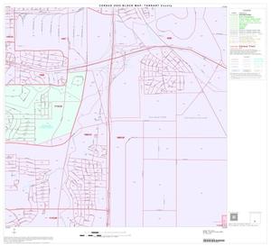 2000 Census County Block Map: Tarrant County, Block 75