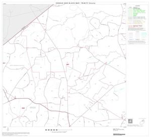 Primary view of object titled '2000 Census County Block Map: Trinity County, Block 4'.