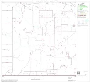 Primary view of object titled '2000 Census County Block Map: Cottle County, Block 8'.