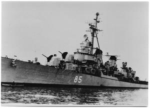 Navy battleship numbered 85
